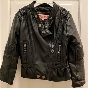 Girls 3T Moto style jacket. Like new.